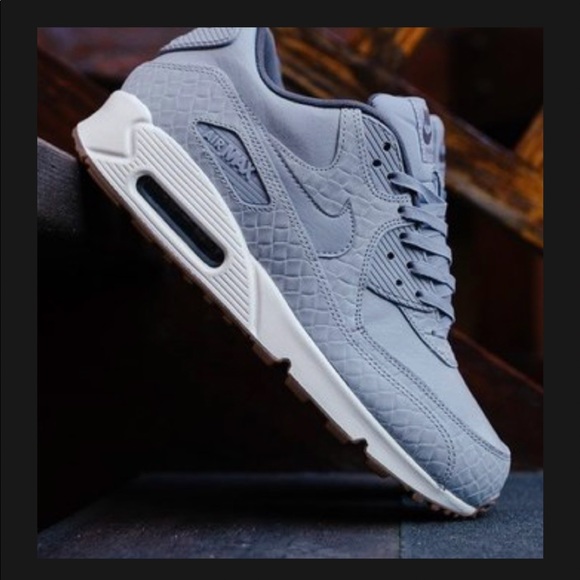 Nike Shoes - Nike Air Max 90 Premium Wolf Grey
